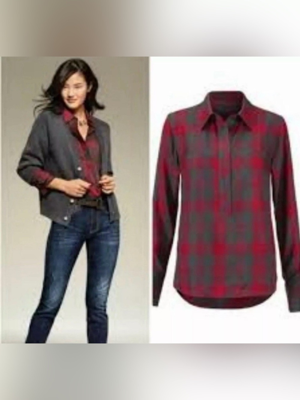 NWOT CAbi Cunningham Shirt